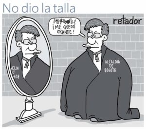 No dio la talla-Retador