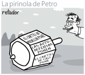 La pirinola de Petro-Retador