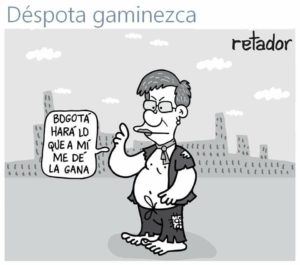 Déspota gaminezca-Retador