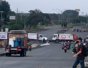 Bloqueos en Cali, imagen de referencia