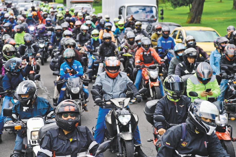 Pilas! Paro de motociclistas en Bogotá - El Bogotano